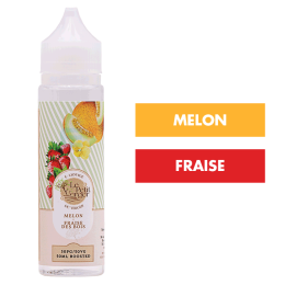 E-liquide Melon Fraise des Bois 50 mL - Le Petit Verger