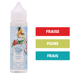 E-liquide Fraise Poire Frais 50 mL - Le Petit Verger