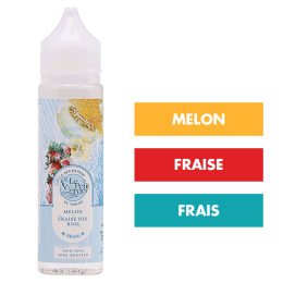 E-liquide Melon Fraise des Bois Frais 50 mL - Le Petit Verger