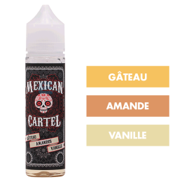 E-liquide Gâteau Amandes Vanille 50 mL - Mexican Cartel