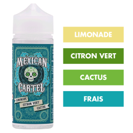 E-liquide Limonade Citron Vert Cactus 100 mL - Mexican Cartel