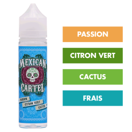 E-liquide Passion Citron Vert Cactus 50 mL - Mexican Cartel