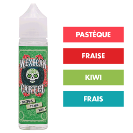 E-liquide Pastèque Fraise Kiwi 50 mL - Mexican Cartel