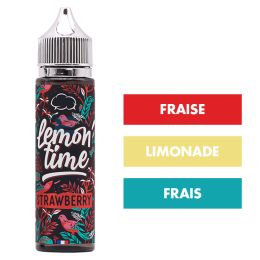 E-liquide Strawberry 50 mL - Lemon'Time