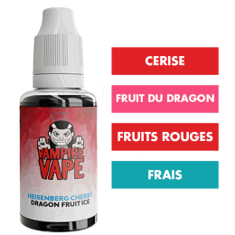 Concentré Heisenberg Cherry Dragon Fruit Ice 30 mL - Vampire Vape