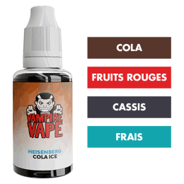 Concentré Heisenberg Cola Ice 30 mL - Vampire Vape