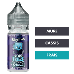 Concentré Black 30 mL - Kung Freeze