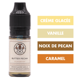 E-liquide Butter Pecan 10 mL - Flavor Hit