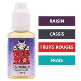 Concentré Heisenberg Grape Ice 30 mL - Vampire Vape