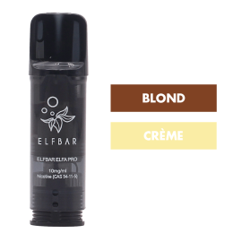 Cartouche Elfa Pro Classic Crème (x2) - Elfbar