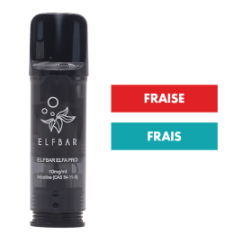 Cartouche Elfa Pro Fraise Glacée (x2) - Elfbar