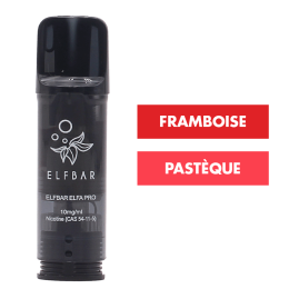 Cartouche Elfa Pro Framboise Pastèque (x2) - Elfbar