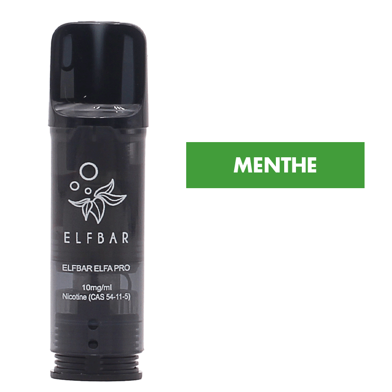 Cartouche Elfa Pro Menthe Verte (x2) - Elfbar