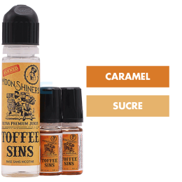 E-liquide Toffee Sins 60 mL - Moonshiners (Le French Liquide)