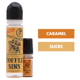 E-liquide Toffee Sins 60 mL - Moonshiners (Le French Liquide)