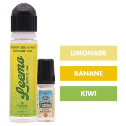 E-liquide Banane Kiwi 60 mL - Leemo (Le French Liquide)