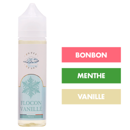 E-liquide Flocon Vanillé 60 mL - Petit Nuage