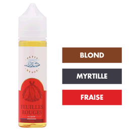 E-liquide Feuilles Rouges 60 mL - Petit Nuage