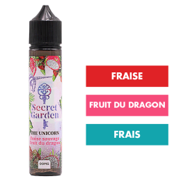 E-liquide The Unicorn 50 mL - Secret Garden