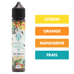 E-liquide The Toucan 50 mL - Secret Garden