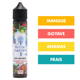 E-liquide The Monkey 50 mL - Secret Garden