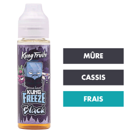 E-liquide Black 50 mL - Kung Freeze