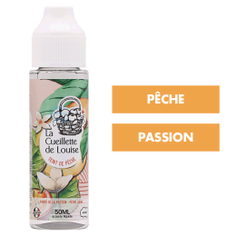 E-liquide Teint de Pêche 50 mL - La Cueillette de Louise (E.Tasty)