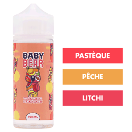 E-liquide Watermelon Peach Lychee 100 mL - Baby Bear