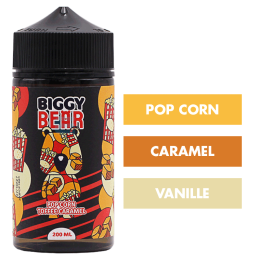 E-liquide Pop Corn Toffee Caramel 200 mL - Biggy Bear