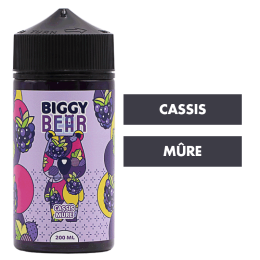 E-liquide Cassis Mûre 200 mL - Biggy Bear