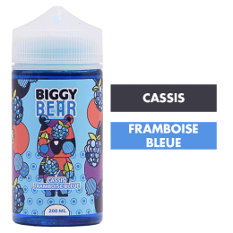 E-liquide Cassis Framboise Bleue 200 mL - Biggy Bear