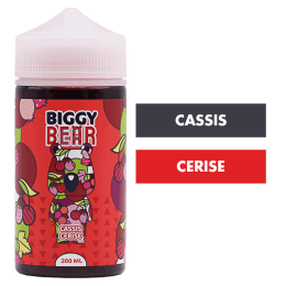 E-liquide Cassis Cerise 200 mL - Biggy Bear