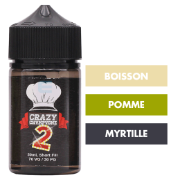 E-liquide Crazy Chvmpvgne V2 50 mL - Mukk Mukk