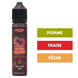 E-liquide Fuji Fraise Pêche 50 mL - Mukk Mukk