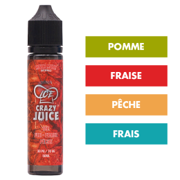 E-liquide Fuji Fraise Pêche Ice 50 mL - Mukk Mukk