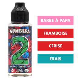 E-liquide Numbers 2 100 mL - Numbers (E.Tasty)