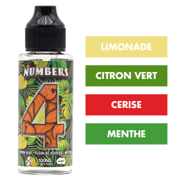 E-liquide Numbers 4 100 mL - Numbers (E.Tasty)