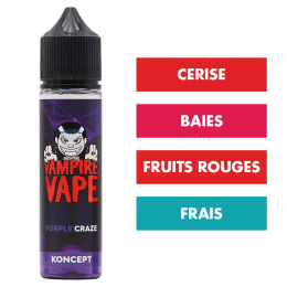 E-liquide Purple Craze 50 mL - Vampire Vape