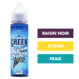 E-liquide Black 50 mL - Green Fresh