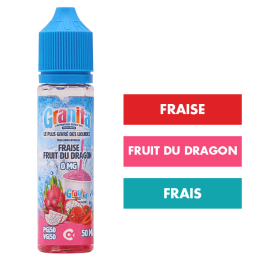 E-liquide Fraise Fruit du Dragon 50 mL - Granita