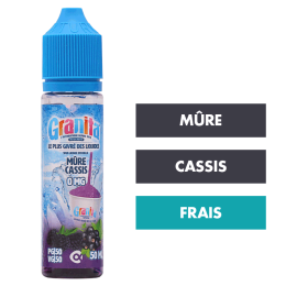 E-liquide Mûre Cassis 50 mL - Granita