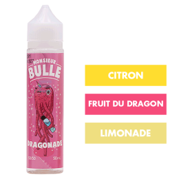 E-liquide Dragonade 50 mL - Monsieur Bulle (Liquideo)