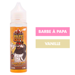 E-liquide Barbe à Papa Vanille 50 mL - Vape City