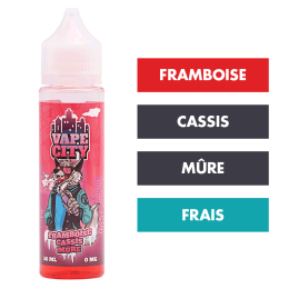 E-liquide Framboise Cassis Mûre 50 mL - Vape City