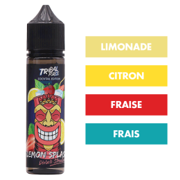 E-liquide Lemon Splash Diabolo Strawberry 50 mL - Tribal Force