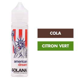 E-liquide American Dream 50 mL - Solana