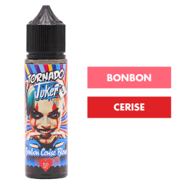 E-liquide Bonbon Cerise Bleue 50 mL - Tornado Joker