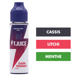 E-liquide Dark Enigma 50 mL - Tjuice