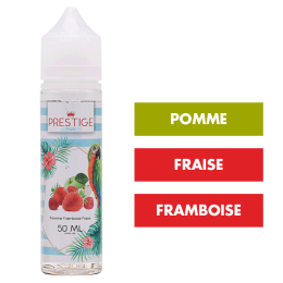 E-liquide Pomme Framboise Fraise 50 mL - Prestige Fruits