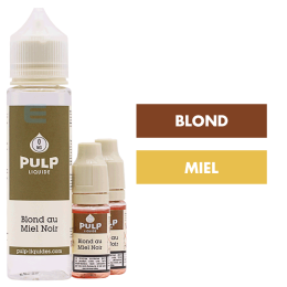 E-liquide Blond au Miel Noir 60 mL - Pulp